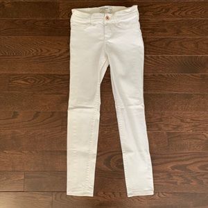 Abercrombie Kids White Skinny Jeans